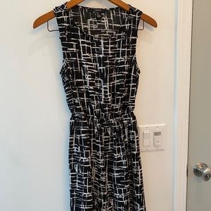 Black and White Dress